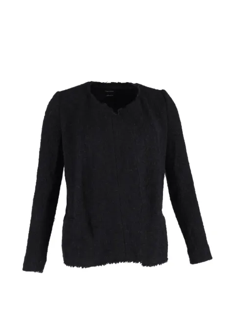Isabel Marant Vintage open-front wool jacket Black NAPPUGBCL365416W