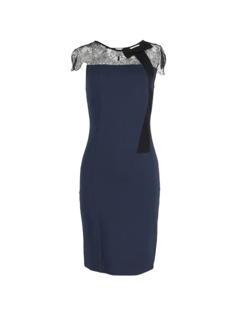 Red Valentino Vintage lace detail dress Blue NAPPUGBCL361200W