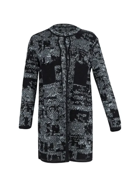Missoni Pre-Owned knitted coat Black NAPPUGBCL274700W