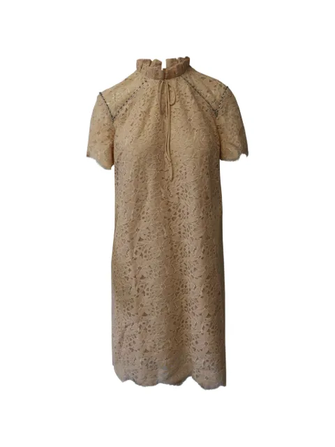 SANDRO Antilope lace dress Neutrals TONPUGBCL169990W