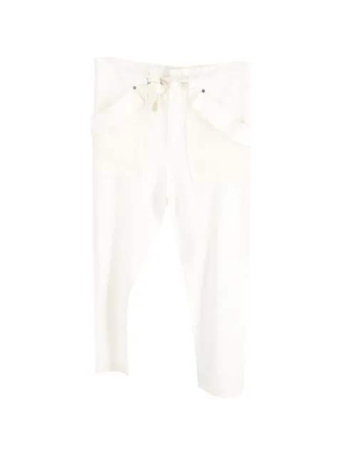 Chloé Vintage drawstring trousers White NAPPUGBCL438562W