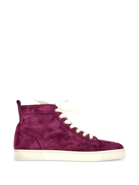 Christian Louboutin Pre-Owned Rantus high-top sneakers Purple MRPPUGBSH400170W