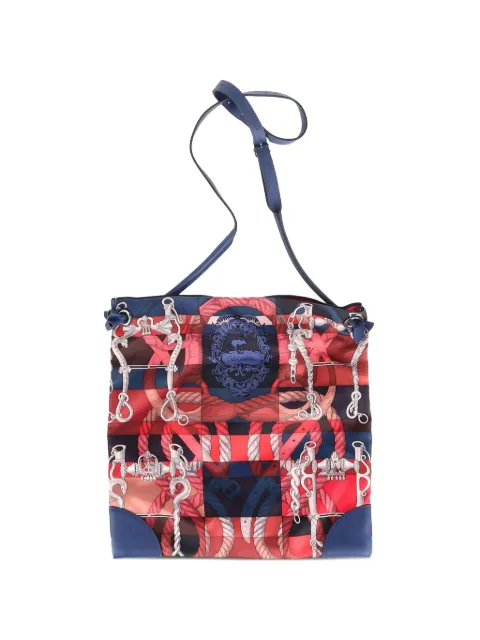 Hermès Pre-Owned City printed shoulder bag Red NAPPUGBBA376178W