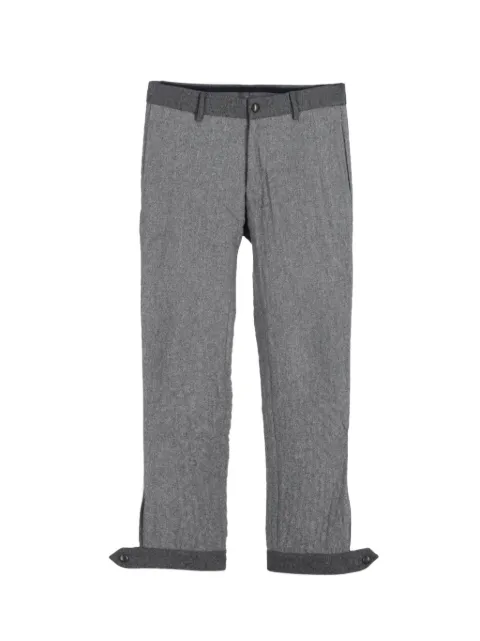Moncler Vintage straight-leg trousers Grey MRPPUGBCL431574M