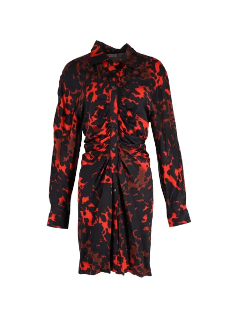 Dries Van Noten Pre-Owned printed dress Black NAPPUGBCL410867W