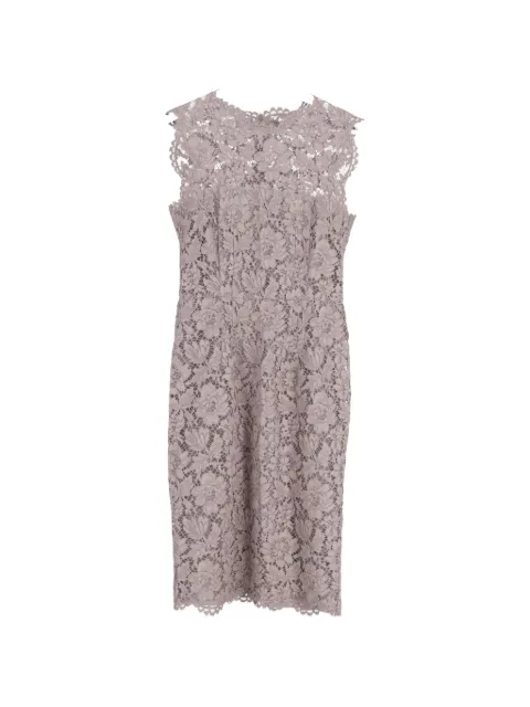 Red Valentino Vintage lace dress Grey NAPPUGBCL400440W