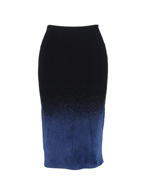 Roland Mouret gradient skirt Black NAPPUGBCL426916W