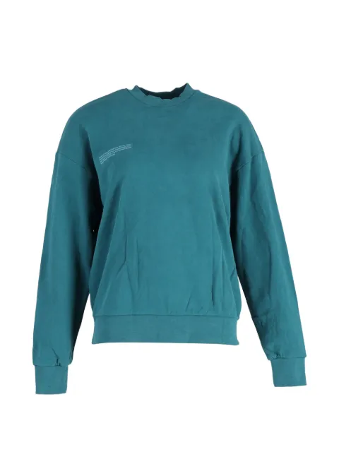 Pangaia midweight sweatshirt Green NAPPUGBCL385215W