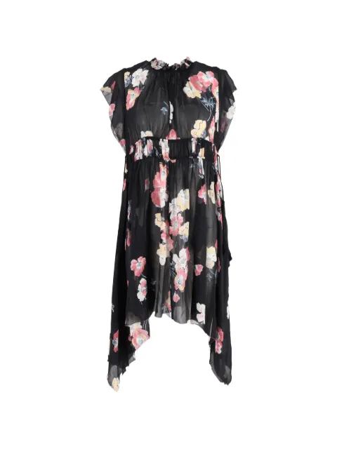 Ulla Johnson Luisa floral-print midi dress Black NAPPUGBCL410419W