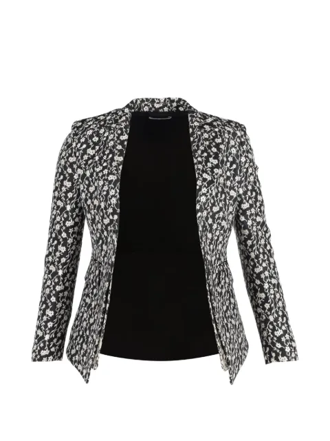 Altuzarra floral-jacquard jacket Black NAPPUGBCL387548W