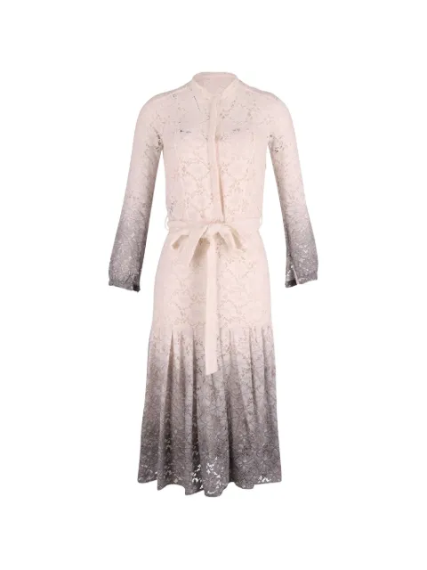 Burberry Pre-Owned lace dress Neutrals TONPUGBCL140945W