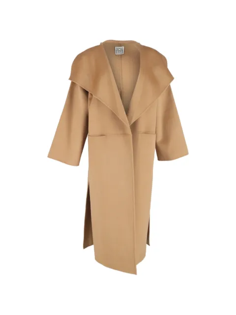 TOTEME Signature wool coat Neutrals NAPPUGBCL462765W