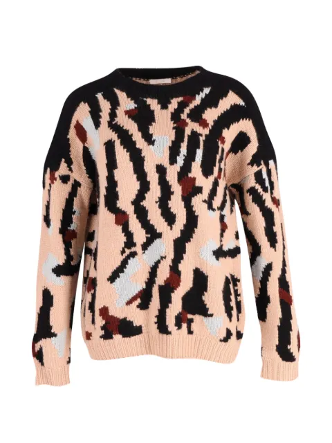 Chloé Vintage abstract-pattern sweater Neutrals NAPPUGBCL161085W