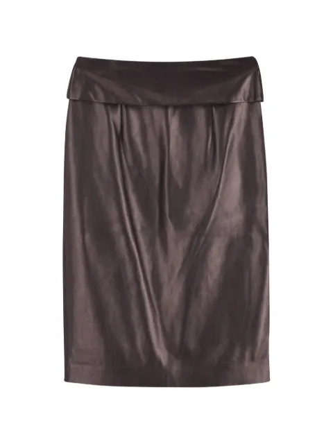 Isabel Marant Vintage zip-fastening pencil skirt Black NAPPUGBCL176078W