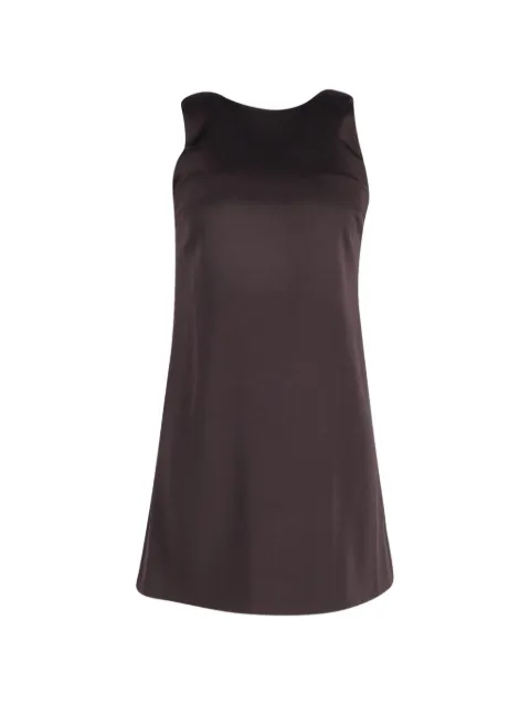 alice + olivia cowl-back sleeveless shift dress Black HNPUGBCL167429W
