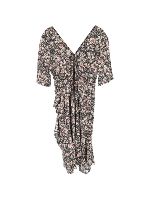 Isabel Marant Vintage printed mini dress Black NAPPUGBCL367609W
