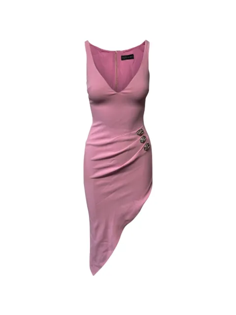 David Koma embellished asymmetric dress Pink NAPPUGBCL092226W