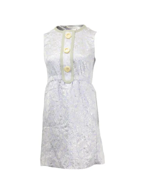 Marc Jacobs Vintage floral-embroidery mini dress Purple NAPPUGBCL150502W
