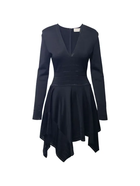 Alexandre Vauthier waterfall hem dress Black NAPPUGBCL206275W