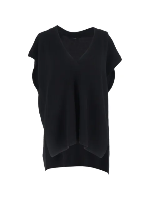 JOSEPH V-neck tank top Black TONPUGBCL457708W