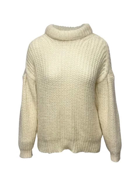 Ba&Sh roll-neck knitted sweater Neutrals NAPPUGBCL082197W