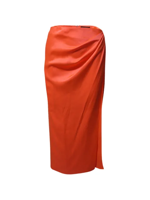 David Koma draped skirt Orange NAPPUGBCL231059W
