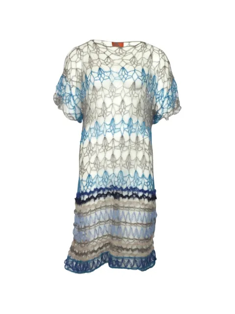 Missoni Pre-Owned knitted dress White NAPPUGBCL128816W