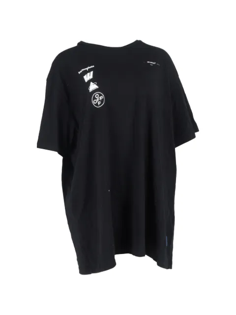Off-White Pre-Owned graphic print T-shirt Black NAPPUGBCL461228W