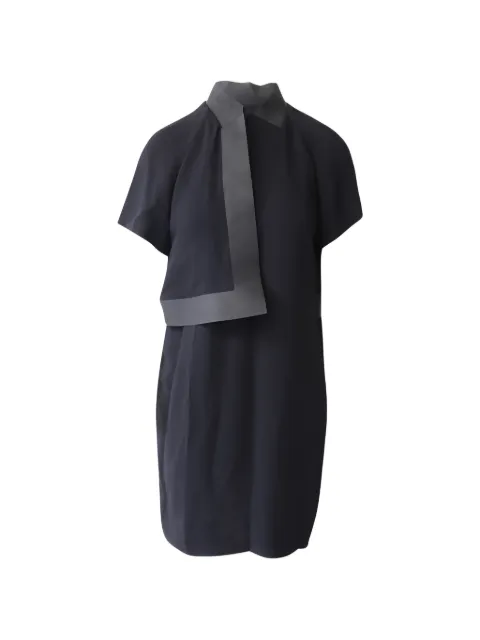 Pre-Owned Alexander Wang shoulder flap dress Black NAPPUGBCL153380W