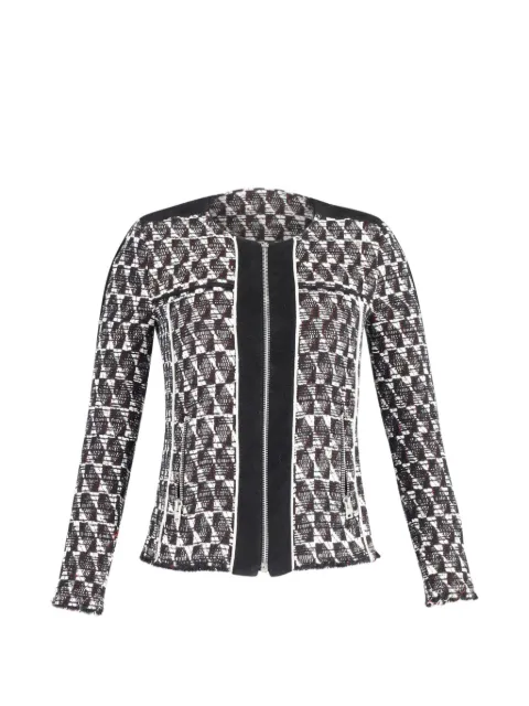 IRO Kamber tweed weave jacket White HNPUGBCL235858W