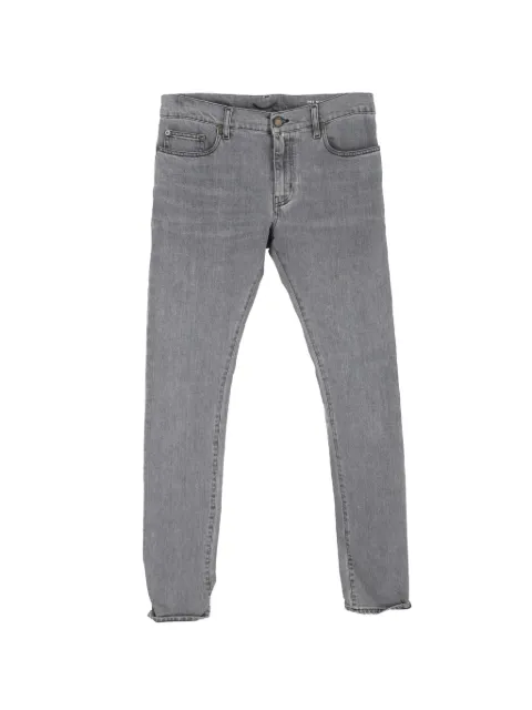 Saint Laurent Pre-Owned slim-fit jeans Grey MRPPUGBCL456457M