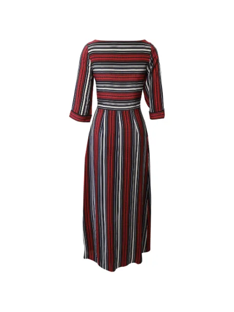 Alice By Temperley striped maxi dress Red NAPPUGBCL099111W