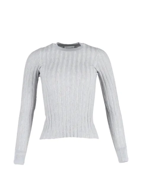 Altuzarra ribbed long-sleeve sweater Grey NAPPUGBCL367606W