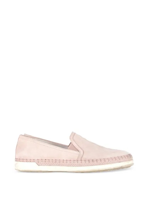 Tod's Vintage slip-on suede trainers Pink NAPPUGBSH426845W