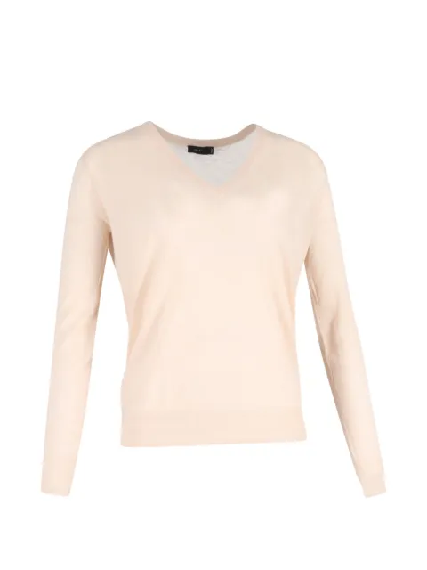 JOSEPH v-neck wool sweater Neutrals NAPPUGBCL429086W