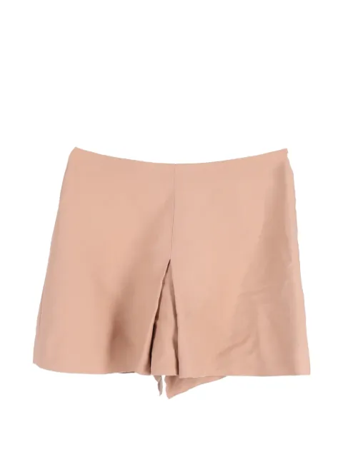 Lanvin Pre-Owned flat-front shorts Neutrals NAPPUGBCL400522W