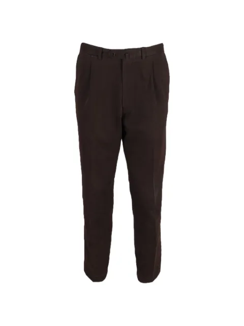 Ermenegildo Zegna Vintage cotton trousers Brown MRPPUGBCL374676M