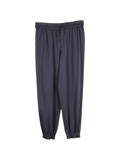 Jason Wu drawstring silk trousers Grey NAPPUGBCL368492W