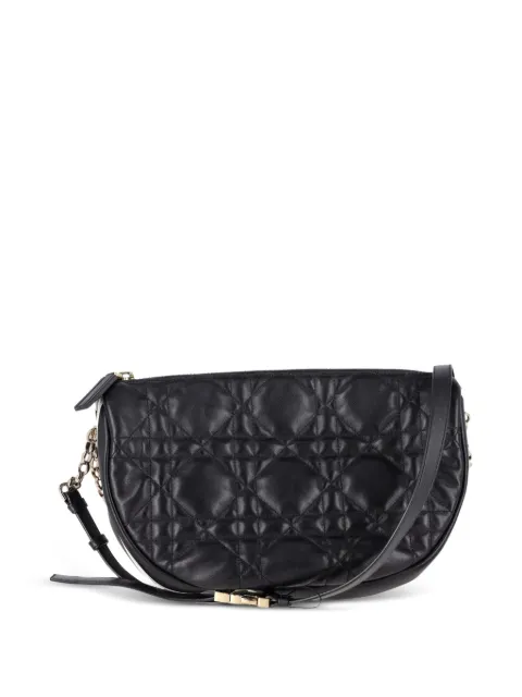 Christian Dior Pre-Owned medium Vive Cannage leather shoulder bag Black NAPBKGBBA337155W