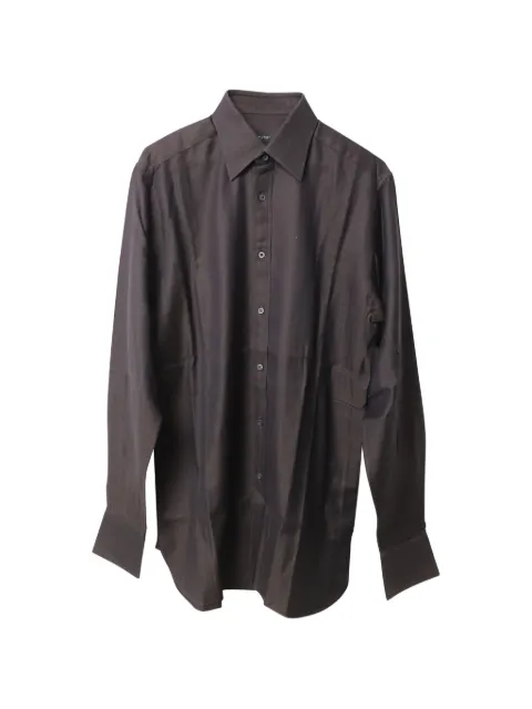 Gucci Pre-Owned button-up shirt Red MRPPUGBCL137102W