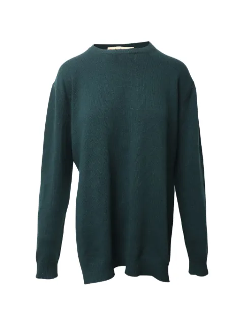 Marni Pre-Owned long-sleeve sweater Green TONPUGBCL143304W