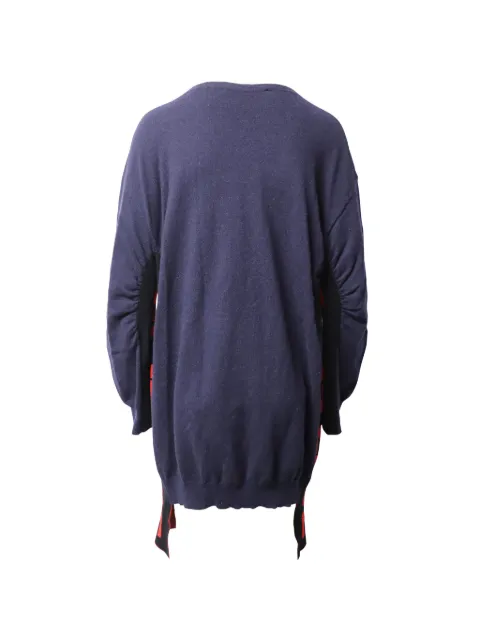 Stella McCartney Pre-Owned round-neck long-sleeve sweater Blue NAPPUGBCL099487W