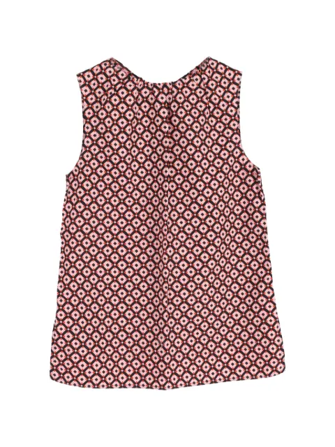 Marni Pre-Owned patterned sleeveless blouse Pink NAPPUGBCL438915W