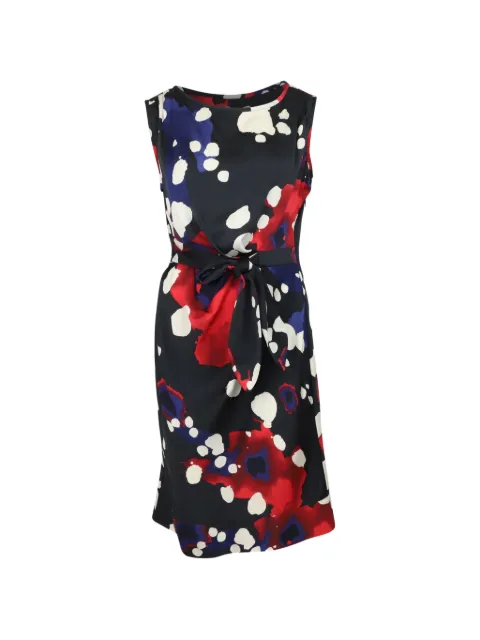 Diane Von Furstenberg Vintage New Della printed dress Black TONPUGBCL124988W