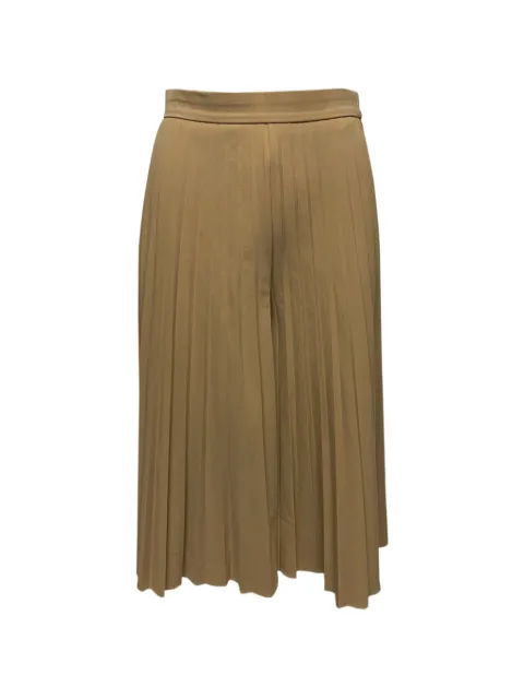 Givenchy Pre-Owned pleated palazzo trousers Neutrals NAPPUGBCL097560W