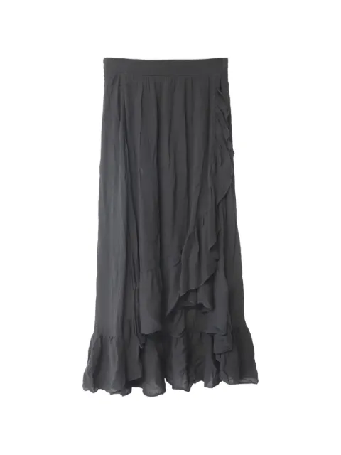 Maje ruffle skirt Black NAPPUGBCL183704W