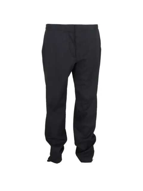 Stella McCartney Pre-Owned zipped-cuffs track pants Black NAPPUGBCL446970W