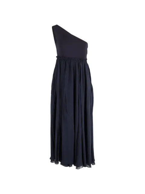 Pierre Balmain Vintage one-shoulder maxi dress Blue NAPPUGBCL400840W