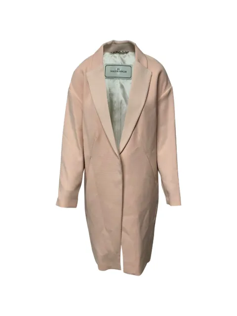 By Malene Birger Oversized Piqué coat Pink NAPPUGBCL090507W