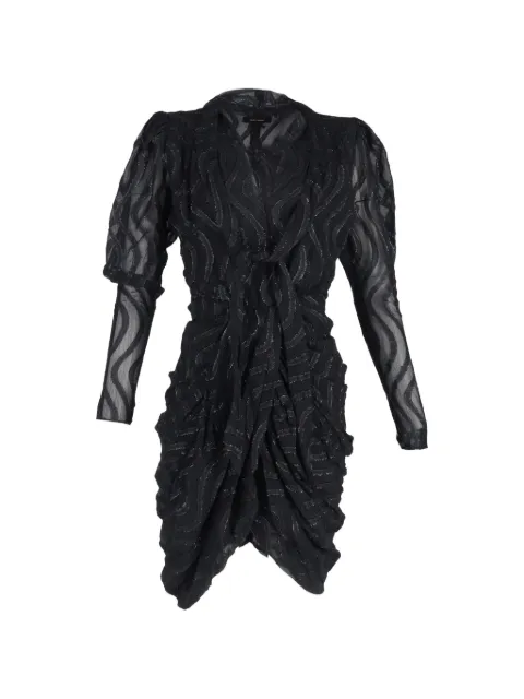 Isabel Marant Vintage embellished mini dress Black NAPPUGBCL448407W